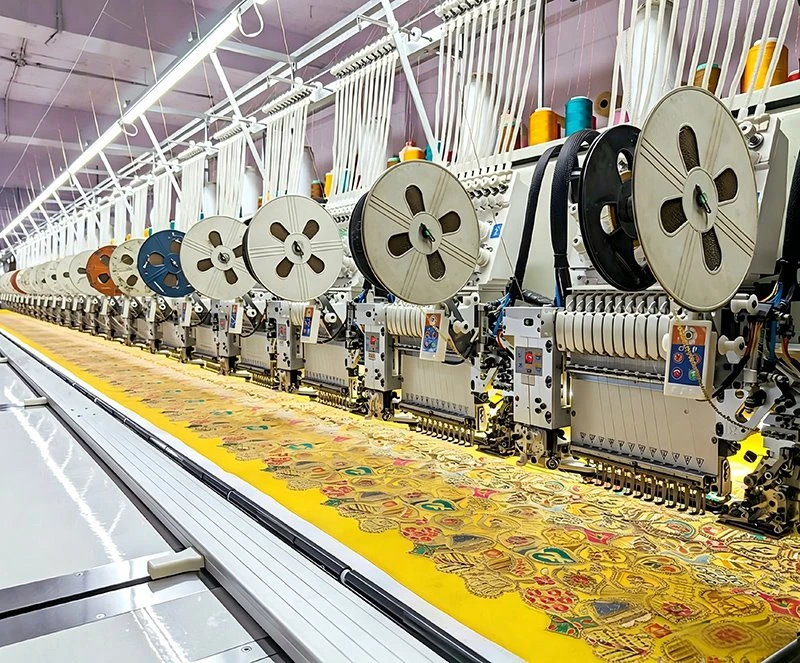 Double Sequin Embroidery Machine