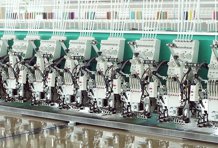 Six Sequin Embroidery Machine